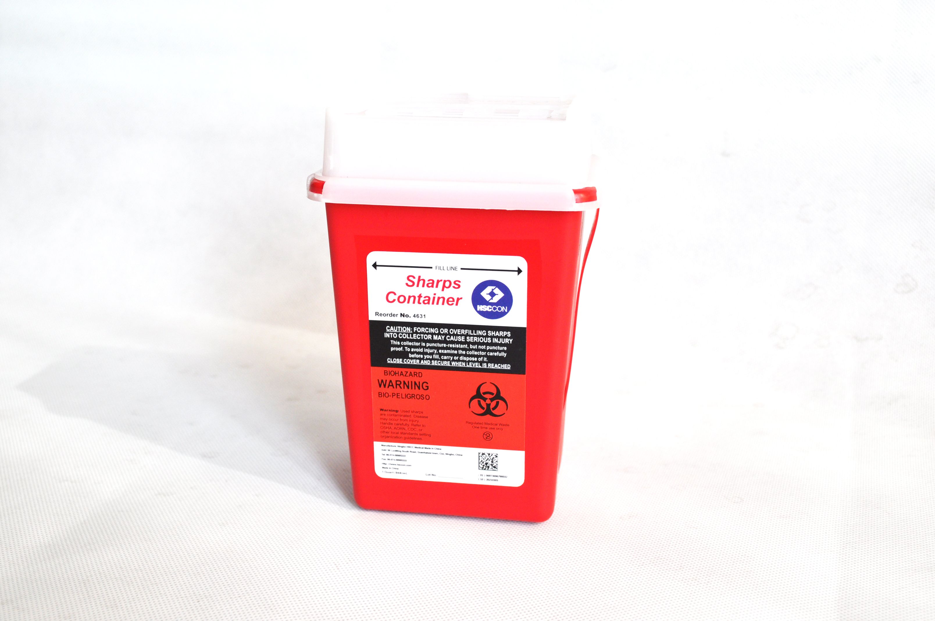 Marketlab Sharp Container 1L Sharp Container(With handle) - Medsource Factory,Inc.